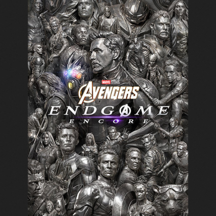 movie poster for the avengers: endgame encore