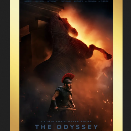 movie poster for the odyssey.