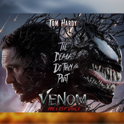 movie poster for venom: the last dance